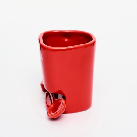 A mug with a spoon and a cooking compartment “desires will come true”, 200 ml-5