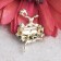 Brooch "Ballerina" Mini, Femininity, Color Mix (indivisible packing 12 pcs., Price per pcs.)