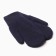 Women's mittens with fur inside VZ632-01, dark blue color, river 7-8