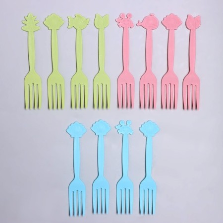 Plastic plugs "Underwater World", 12 pcs, 9 cm, color mix