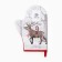 New Year. Varazhka-Set Ethel "Forest Beasts" 20x28cm, Sarzha, 100% HL, Vatin 250g/m2