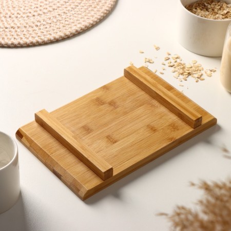 District for serving the share Striata, 24 × 15 × 3 cm, bamboo-4