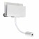 Bra Mantra Cabarete, Led, 3+3W, 470lm, 3000k, 61x156x93 mm, white color
