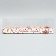 Box for musical cakes “Happy New Year!”, Snowflakes, 27 x 17.8 x 6.5 cm, New Year