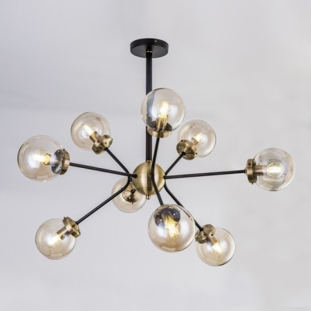 Cutilux Cutilux chandelier CL105295 78x78x64 cm, 9x40W, E14, brown color-2