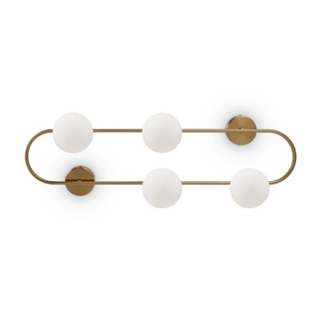 Wall lamp (sconces) Inversion, 4xg9, brass color-4