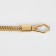 A chain for a bag, with carbines, d = 6 mm, 60 cm, gold color