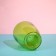 Pot for orchids, 2 l, 14.8 × 16.2 cm, round, plastic, transparent green