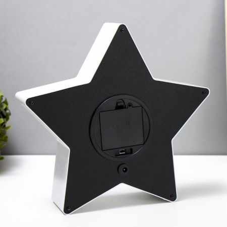 The nightlight "Bear in the Star" Led USB from 3haa Betrayals 22.5x22.5x5 cm Risalux-4