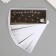 Stick Paper "Happy Birthday. Constellation" Black set 50 pcs 15x6 cm
