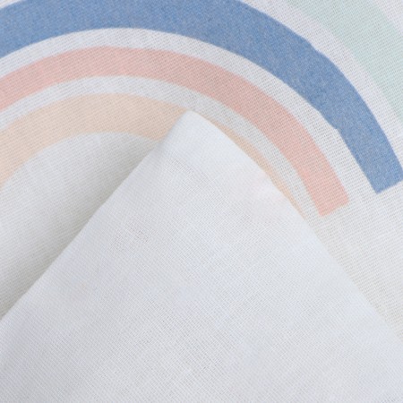 Crystick Ethel Pretty Rainbows 143x215 cm, 100% cotton, calico-2