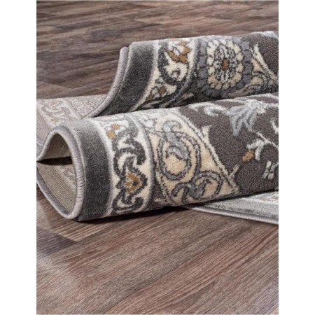 Oval Merinos Serenity carpet, size 200x290 cm, Dark Gray color-2