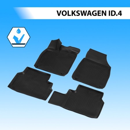 Rugs in a car interior for Volkswagen ID.4 2020-n., Polyuretan, 15812001
