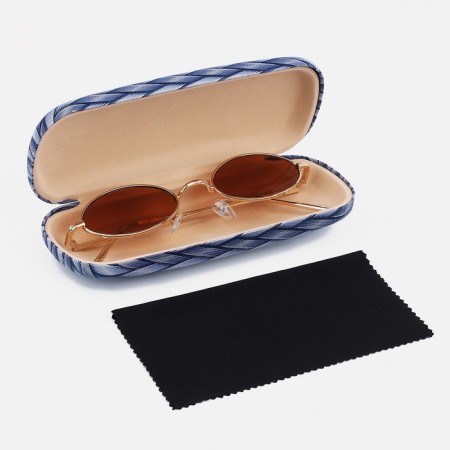Case for glasses on the cracker, the color is blue-2