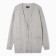 Cardigan Women's Mist with pockets, graphite, OneSize (44-48)