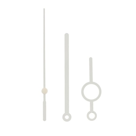 A set of 3 arrows for 55/75/77 mm hours, packing 10 pcs, white