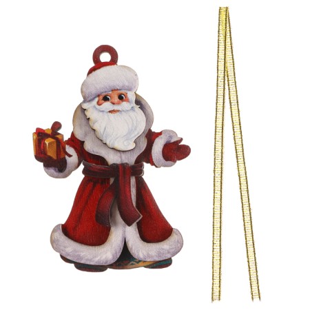 New Year's prefabricated pendant on the Christmas tree "New Year! Father Frost"-2