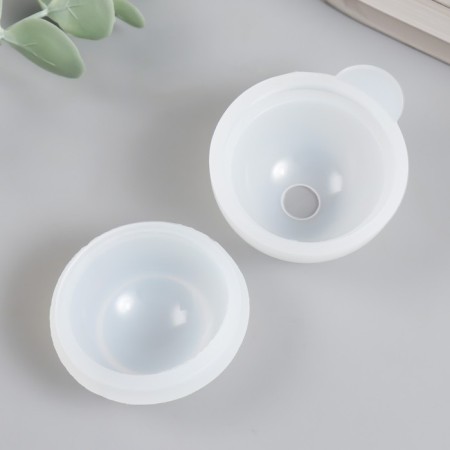 Mold Silicon "Shar" set 2 pcs D-4 cm 6x6x4.5 cm-4