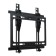 Kromax IDEAL-6 bracket, tilted, 15-47 ", 20 mm from the wall, black