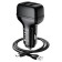 Hoco Z36, 2 USB car charger - 2.4 A, Type -C cable, 1 m, black