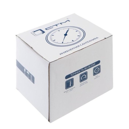 Thermomanometer "CTM", axial, DK 80 mm, 1 MPa, external thread 1/4 ", 120 ° C-3