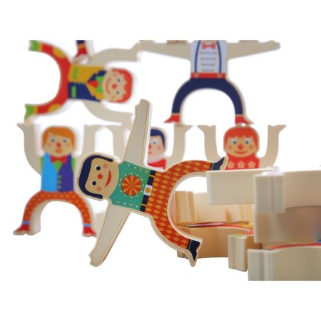 Acrobat table game, Baby Toys Games series, 24 pieces-5