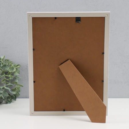 Photo frame Plastic format A4 "Waves" White 32.3x23.6x1 cm-3