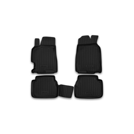 Rugs in the salon Mazda 6 2002-2007, 4 pcs. (polyurethane)