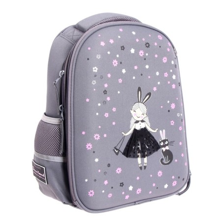 Frame backpack 38 x 30 x 20 cm, + pencil case, Bruno visconti "wonderful mood"-1