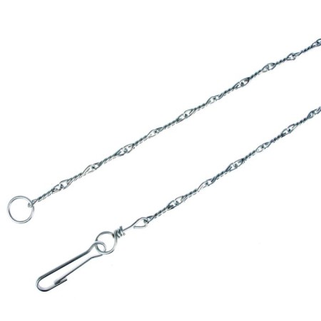The tiery twisted zoonics chain, 3 mm, 2.5 m with carbine-1