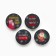 Tea New Year's candles “Believe in magic”, without aroma, set 4 pcs, diam. 3.7 cm