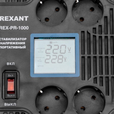 Voltage stabilizer Portable REX-PR-1000 REXANT-1