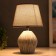 Table lamp 16615/1gy e14 40W gray 22x22x35 cm