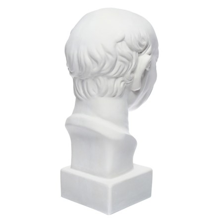 Gypsum figure Roman head, 25 x 25 x 60 cm-3
