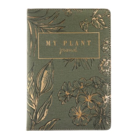 Notebook A5, 96 sheets "Flowers", hard cover with foaming of artificial leather, foil embossing, pancake embossing, OFSET BLOCK 70g/m2