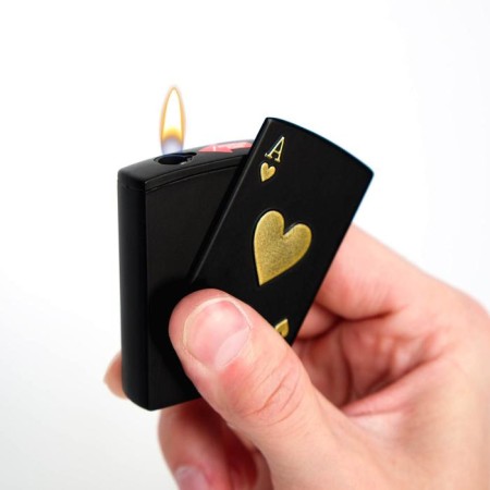 Gas lighter "Worm map", 3.5x1x5.5 cm-1