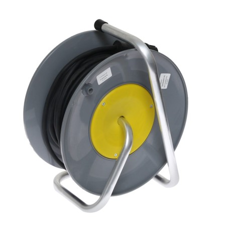 Удлинитель морозостойкий на катушке Luazon Lighting ECO, 4 роз, 25м, 16А, КГ 3х2,5мм2,с выкл-2
