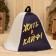 Bath Hat "live in high" print