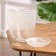 Flower pot with pallet No. 3 "Aleb" Bely, 1 l