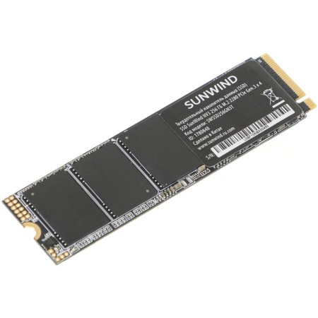 SSD Sunwind PCIE 3.0 X4 256GB SWSSD256GN3T NV3 M.2 2280-1