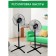 Wr-824 floor fan, 40 watts, 3 modes