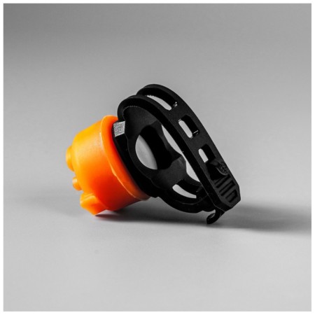 A set of bicycle lamps JY-339P, front and rear, orange color-2