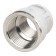 The coupling Stout SFT-0006-000134, 1 "x 3/4", internal thread, transition, nickel-plated brass