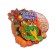 New Year's magnet two -layer "year without worries!" Symbol of the year, 8 x 7 cm