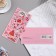 Money envelope "Happy Birthday!" Pink background, things, 9x17 cm