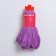 Nozzle for a mop belt shade "skirt", microfiber, 130 grams, color mix