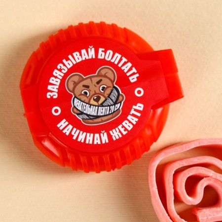Chewing tape "Tie up to chat" in a coil, 8 g.-1