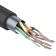Rexant FTP cable, 4 pairs, 24 AWG, CAT5E, 305 m, external, 01-0146