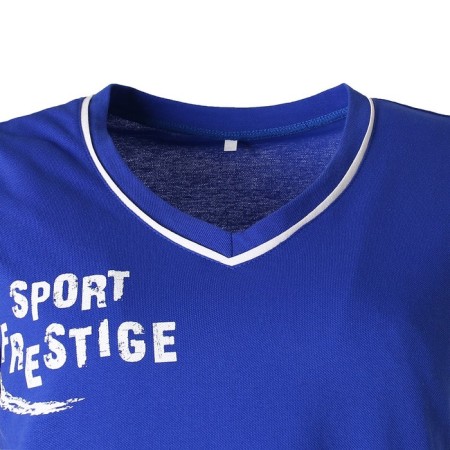 Female set (T -shirt/shorts), blue color, size 48-7