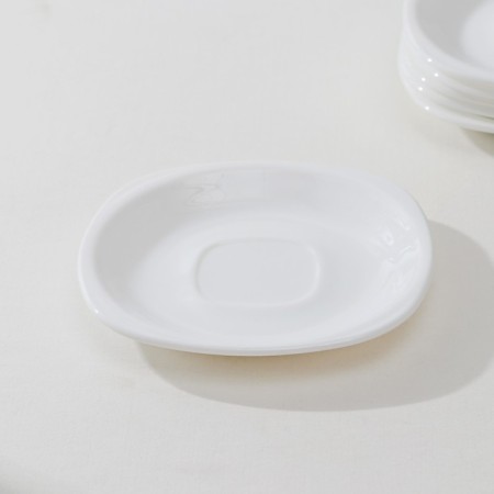 Service table Luminarc Carine White & Black, glass ceramics, 30 objects, white and black color-4